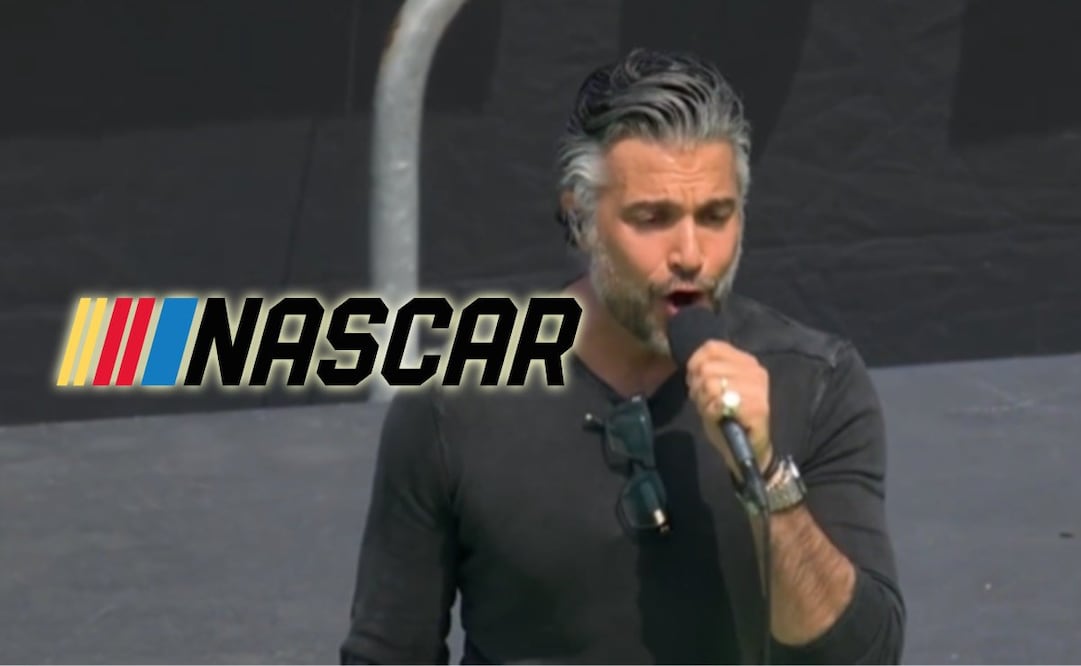 Jaime Camil estuvo en la NASCAR