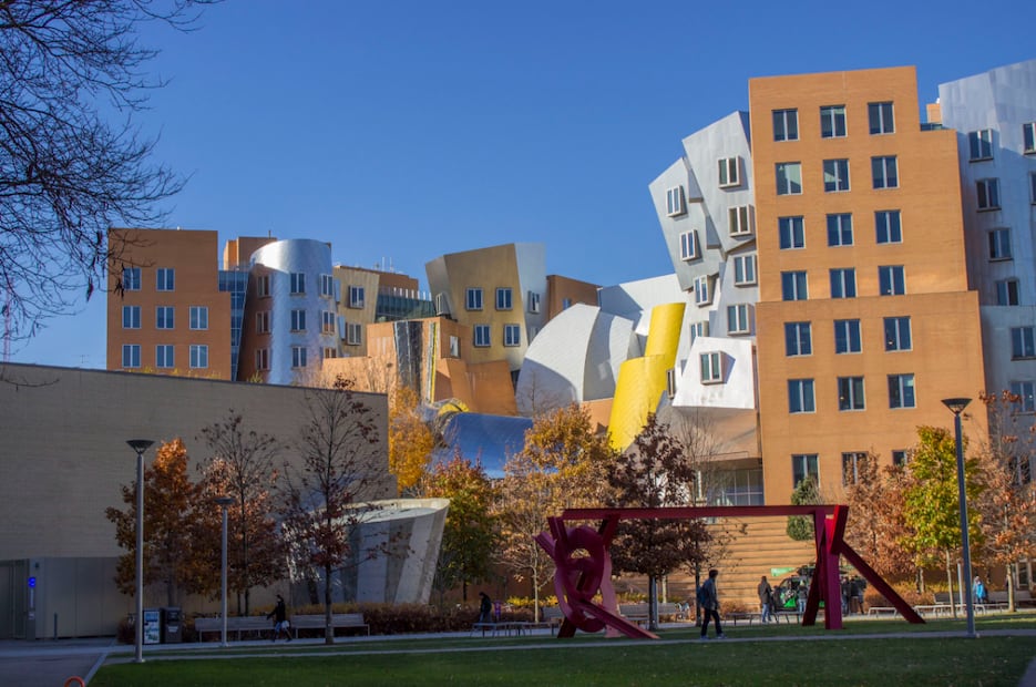 Stata Center, centro académico construido para el Massachusetts Institute of Technology.
Foto: Especial