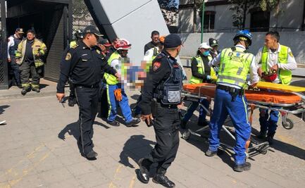 Persona sobrevive tras presuntamente lanzarse a vías del Metro San Pedro de los Pinos