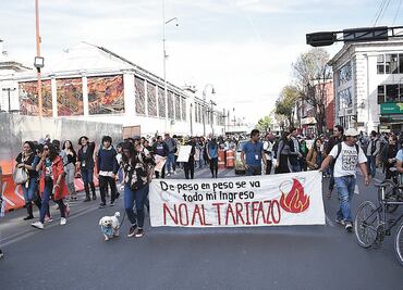 Llevan rechazo al tarifazo hasta Congreso estatal