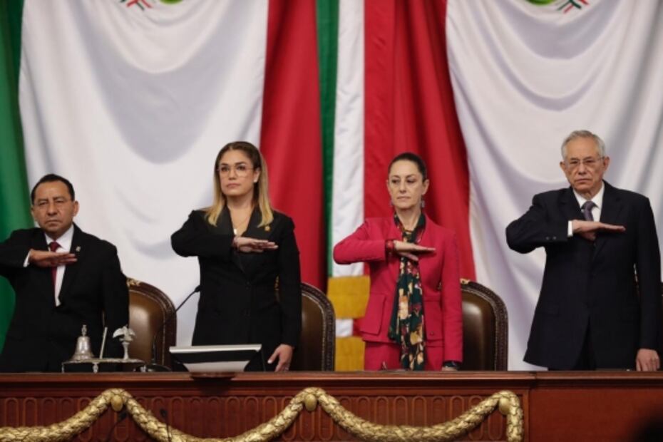 Claudia Sheinbaum rinde su primer informe como Jefa de Gobierno