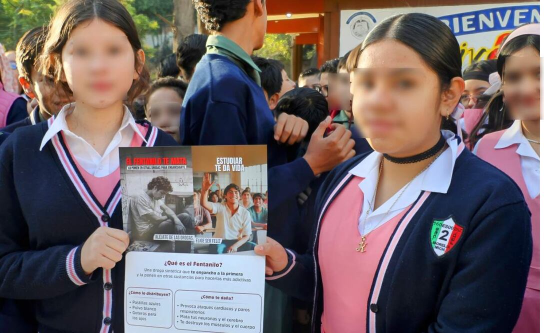 Alumnos de las más de 2 mil 700 escuelas secundarias y de nivel medio superior de Michoacán formarán parte del programa de concientización en las escuelas (12/02/2025). Foto: Especial