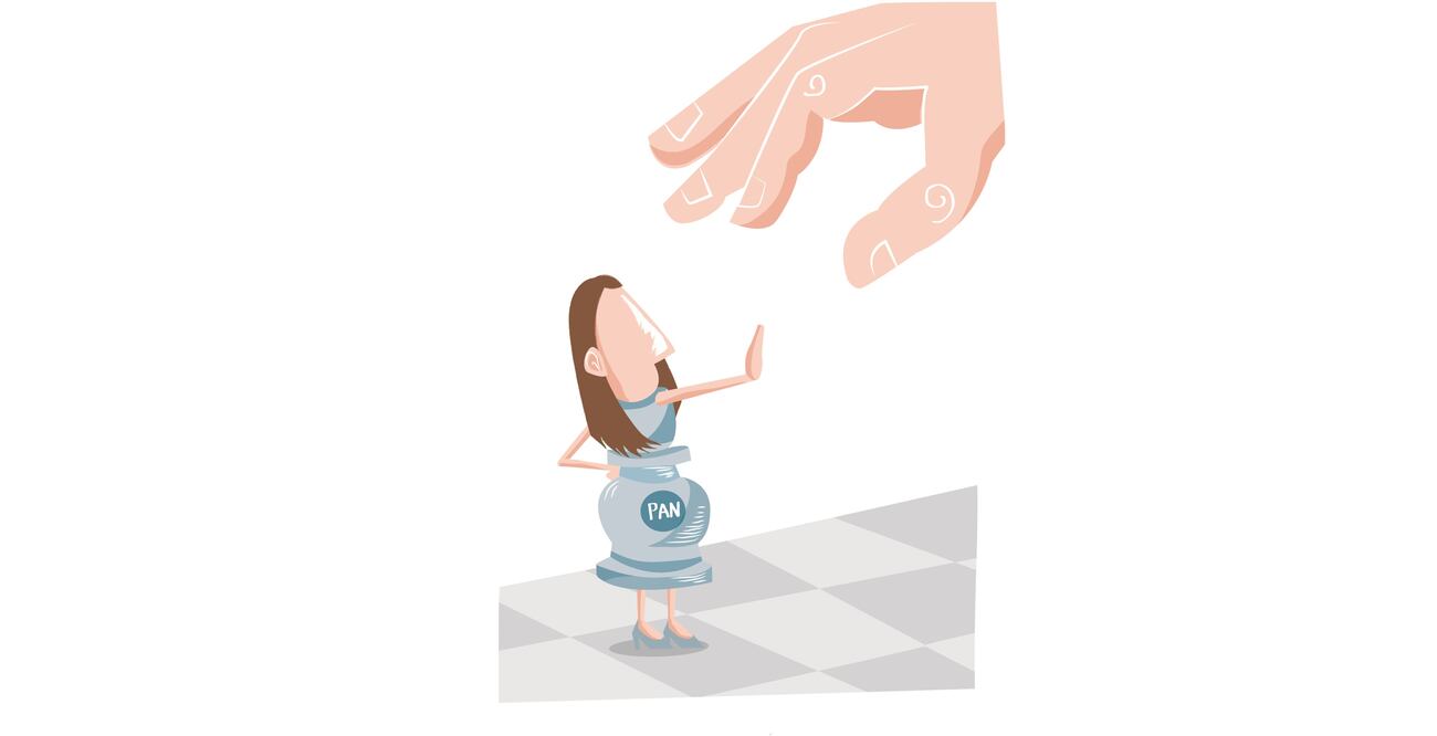 La mujer que no se piensa dejar