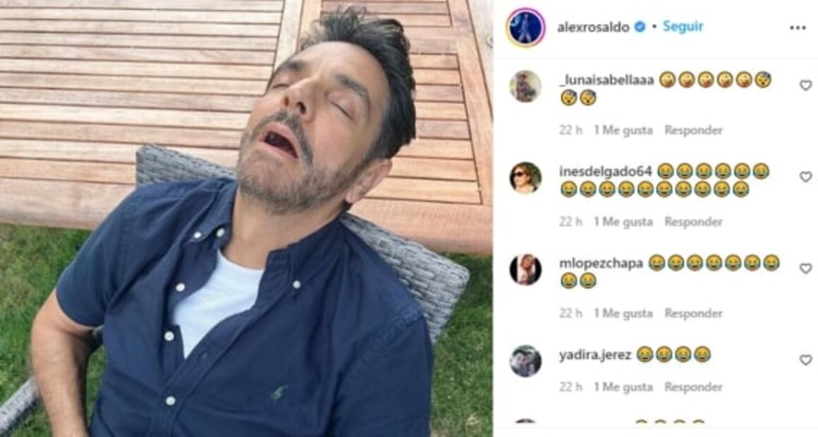 Eugenio Derbez recrea fotografía del esposo de Jennifer Lopez 