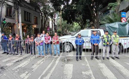 Secretaría de Gobierno supervisa venta y consumo de bebidas alcohólicas en inmediaciones de Reforma; SSC desplegará 4 mil 200 policías en la zona