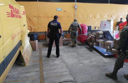 Asegura PF 30 kilos de droga en Chetumal y Cancún
