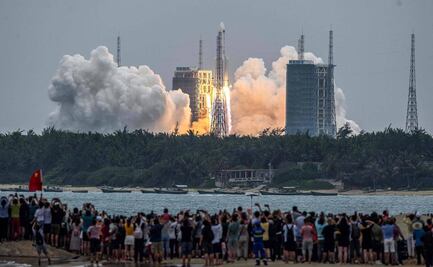 Segmento del cohete chino se desintegra sobre océano Índico