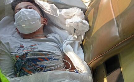 Niño sufre amputación parcial de mano tras meterla en engranaje en Neza