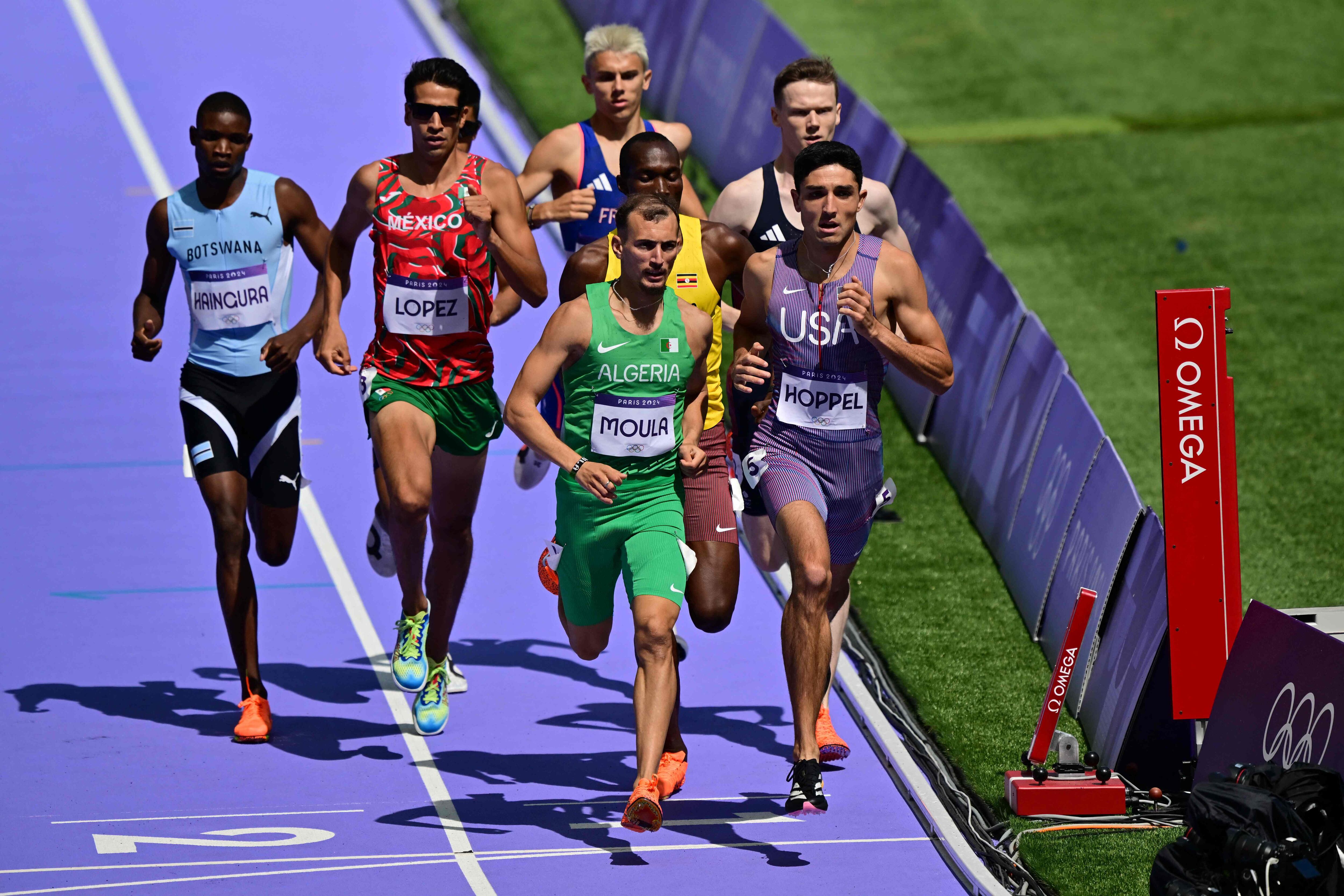 Tonatiú López en los Juegos Olímpicos de París - Foto: AFP