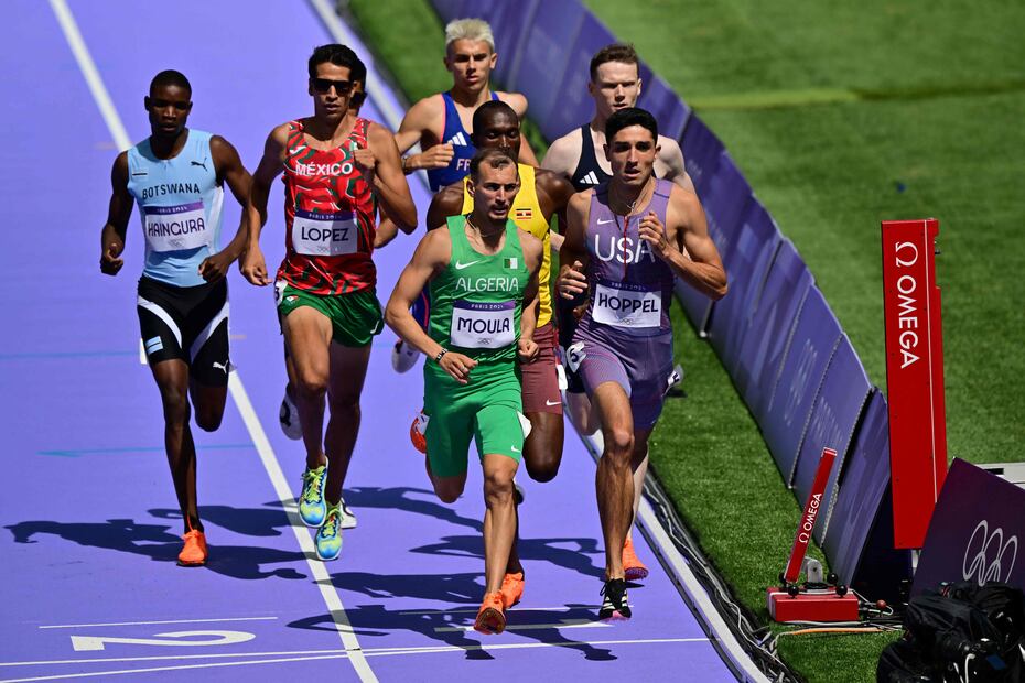 Tonatiú López en los Juegos Olímpicos de París - Foto: AFP