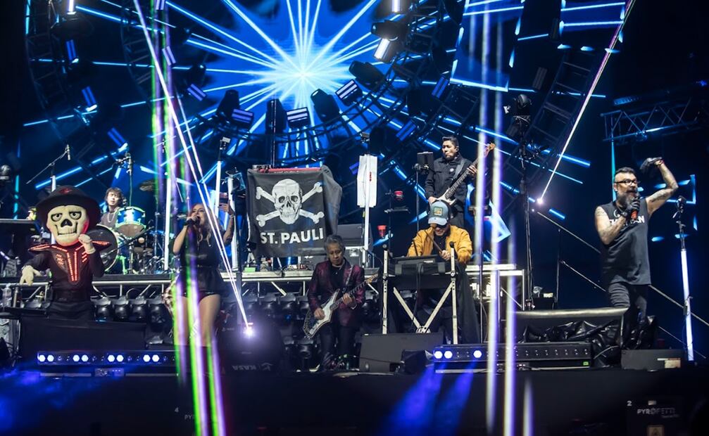Panteón Rococó celebra sus 30 años con concierto en el Estadio GNP.
FOTOS: OCESA/CÉSAR VICUÑA.