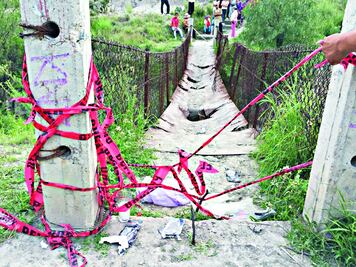 Autoridades ignoraron riesgo en puente