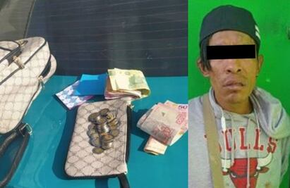 Detienen a ladrón que arrebató mochila a mujer en el paradero de Pantitlán