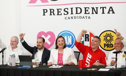 Acuerda alianza opositora “uniformar” campañas de candidatos con la que realiza Xóchitl Gálvez