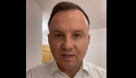 El presidente polaco, Andrzej Duda, da positivo a coronavirus