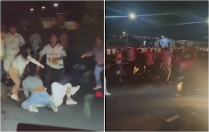 “Ayúdenos, por favor": Se arma pelea campal en la México-Puebla tras incidente vial VIDEO
