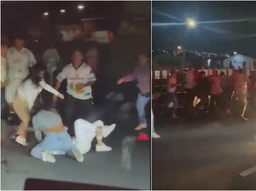 “Ayúdenos, por favor": Se arma pelea campal en la México-Puebla tras incidente vial VIDEO