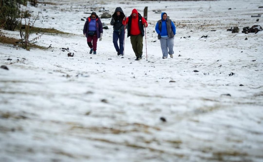 Bajas temperaturas en México. Foto: Diego Simón Sánchez. EL UNIVERSAL