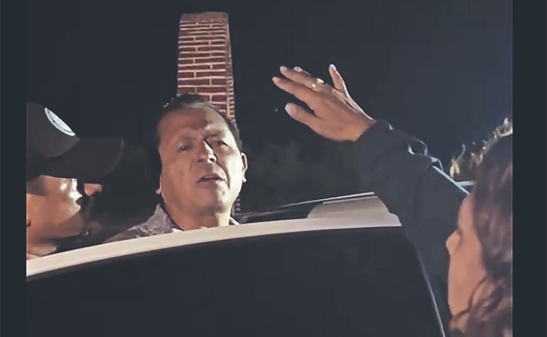 El momento de la detención de Pedro Segura Valladares, por parte de la FGR, fue grabado en video. TOMADA DE VIDEO