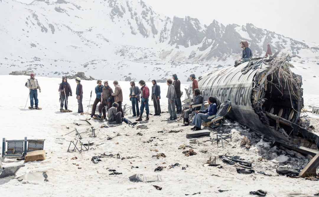 "La sociedad de la nieve". Fuente: Netflix