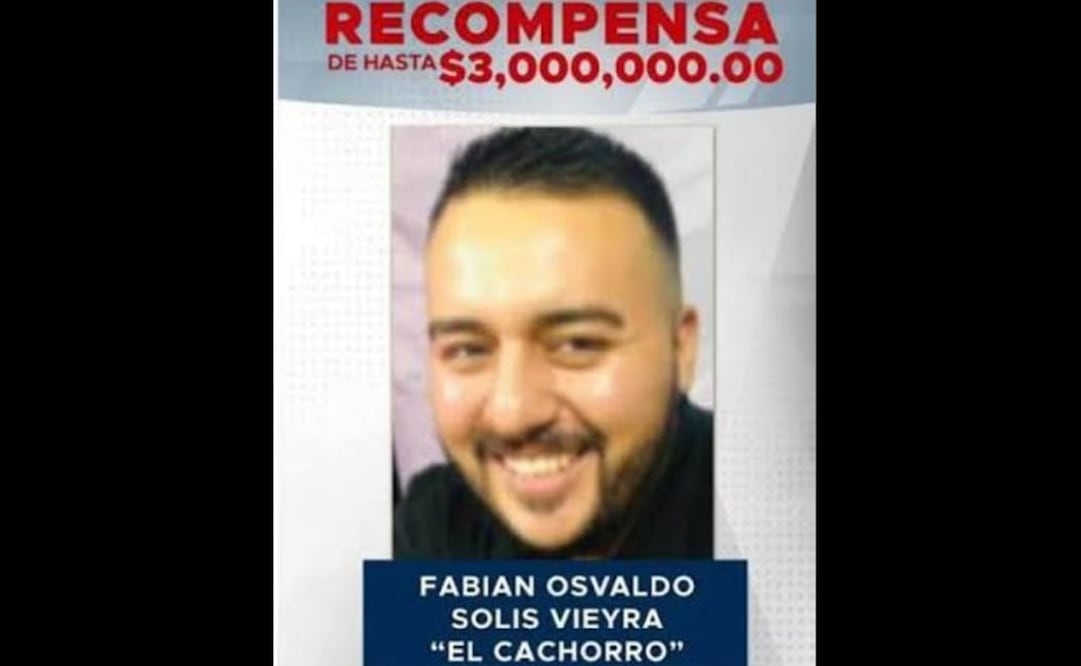 Ofrecen recompensa por "El Cachorro" . Foto: Especial