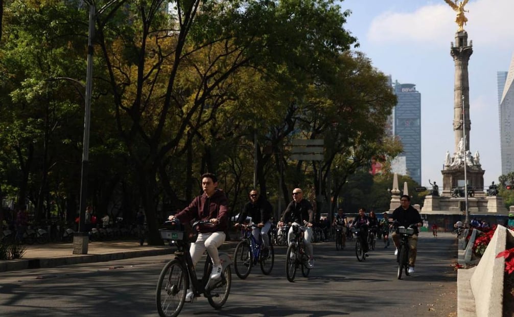 Paseo Dominical Muévete en Bici de este domingo 18 de enero rompe nuevo récord de asistencia (18/01/2026). Foto: Hugo Salvador / EL UNIVERSAL