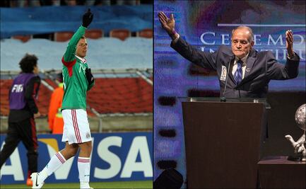 Tomás Balcázar y 'Chicharito', el abuelo y nieto que le anotaron a Francia