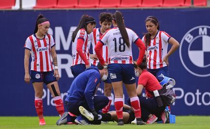 Jugadora del Toluca femenil anota gol pese a que la portera rival estaba tirada lesionada 