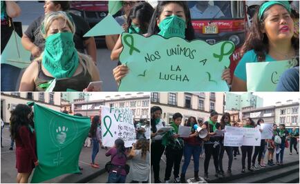 Marchan en el país en apoyo al aborto legal en Argentina