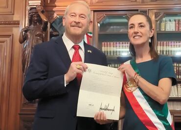 Sheinbaum y Ron Johnson trabajarán en seguridad frontera y migración