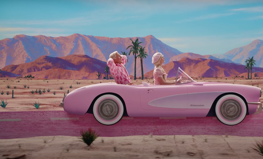 Esto cuesta el Corvette de Barbie en la vida real, además de que hay otros modelos de GM en la cinta.