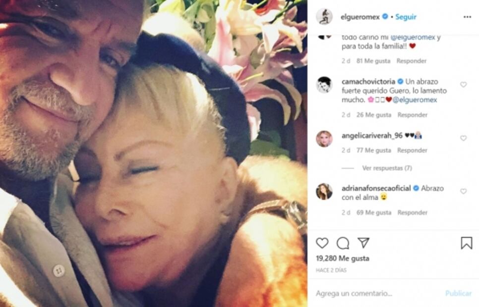 Angelique Boyer y Angélica Rivera dejan condolencias al Güero Castro y familia
