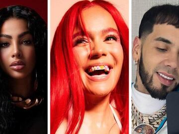 Anuel AA: la particular forma de llamar la atención de Karol G tras su divorcio de Yailin, la más viral