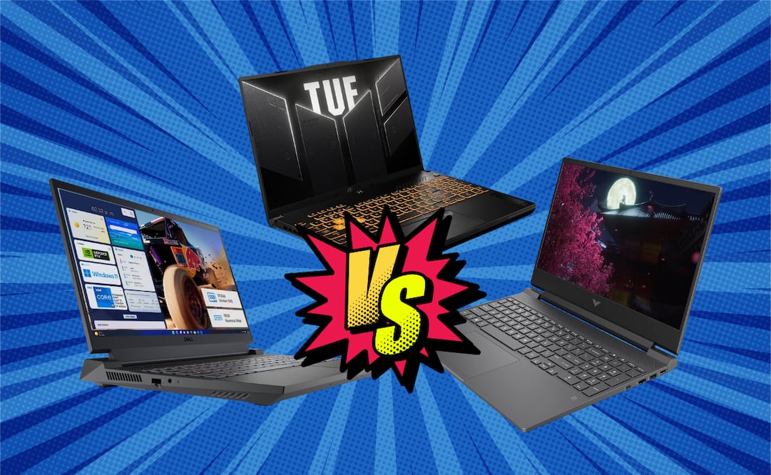 Laptops gamer Dell, Asus y HP con descuento en Amazon México, listas para jugar con procesadores de última generación.