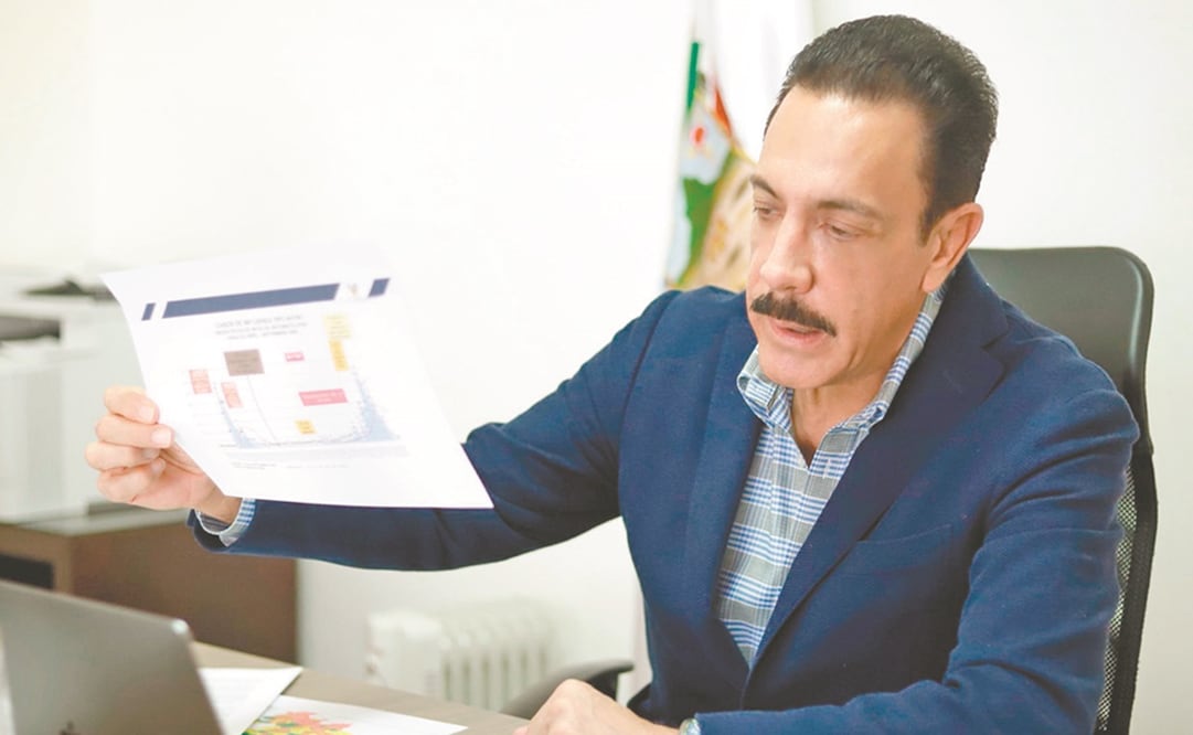 Omar Fayad, gobernador de Hidalgo, aseguró que es necesario aplicar la estrategia 3V para reabrir las escuelas. Foto: ESPECIAL
