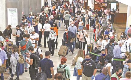 Abordan vuelos sin sana distancia