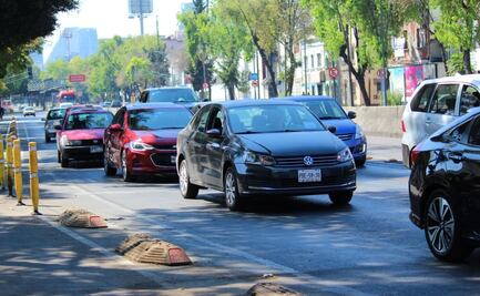 Qué autos no podrán circular diario en 2025 en CDMX