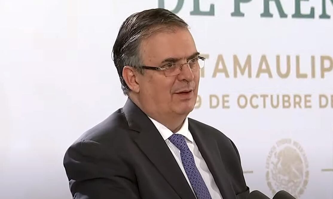 El canciller Ebrard informó que uno de los temas que se abordaron ayer los presidentes de México y Estados Unidos en su conversación telefónica fue el que tiene que ver con la migración. Foto: especial