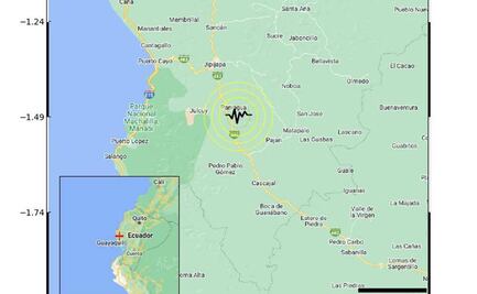 Tras sismo en Perú, temblor de 4.1 sacude Ecuador