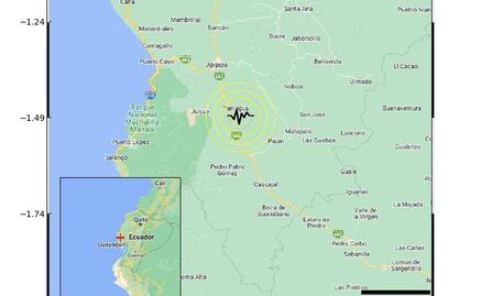 Tras sismo en Perú, temblor de 4.1 sacude Ecuador