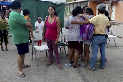 Pánico en Oaxaca tras sismo