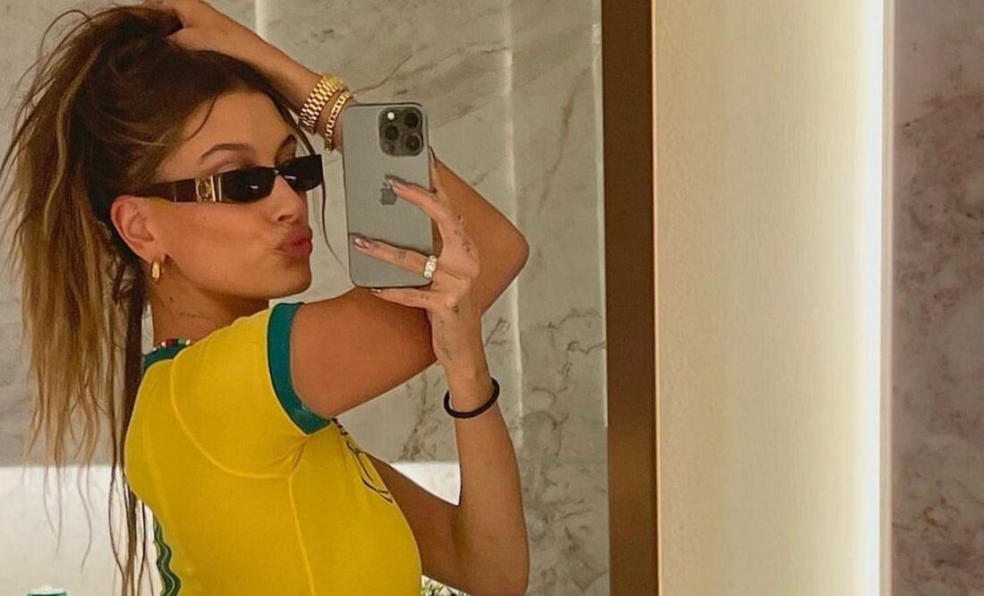 Hailey Bieber vuelve a imponer tendencia con su manicura / Foto: Instagram @haileybieber