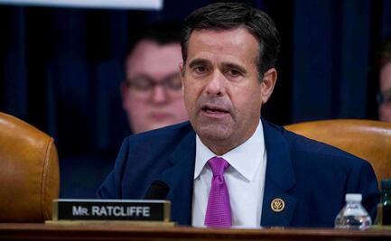 Trump designa a congresista John Ratcliffe como jefe de inteligencia de EU
