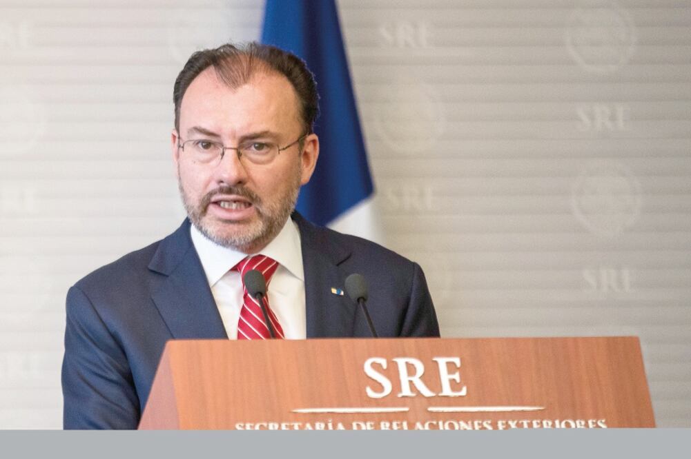 El canciller Luis Videgaray asistirá, junto con el presidente Enrique Peña Nieto, al encuentro de Líderes del Tratado de Asociación Transpacífico. (ARCHIVO EL UNIVERSAL)