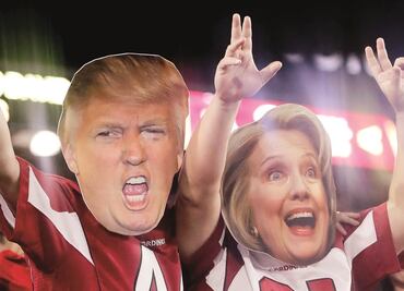 Son elusivos para hablar de Donald Trump