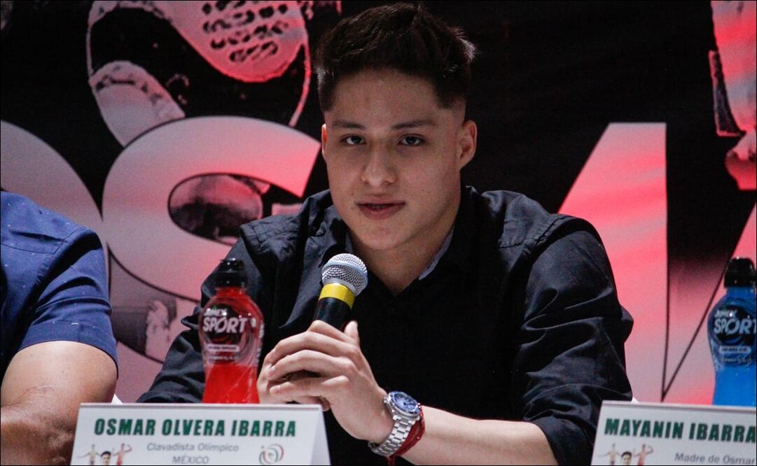 Osmar Olvera podrá viajar con su entrenadora Ma Jin a París 2024 gracias a Conade / FOTO: Luis Camacho