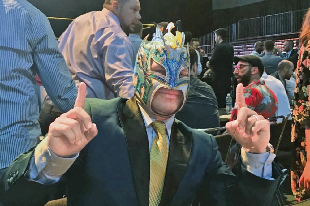 Kalisto dice que con esfuerzo y dedicación se alcanzan metas (RAMÓN TREVIÑO. EL UNIVERSAL)