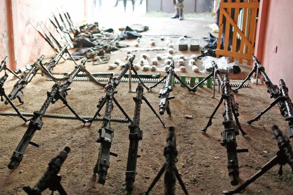 La Fiscalía General de El Salvador aseguró que la banda buscaba equipar a 500 miembros y "conformar equipos de choque para atentados" (ARCHIVO EL UNIVERSAL)