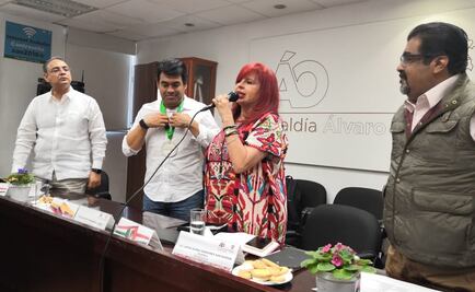 Alcaldesa de Álvaro Obregón presenta proyecto de escaleras eléctricas