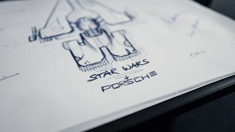 Porsche diseña nave espacial para Star Wars